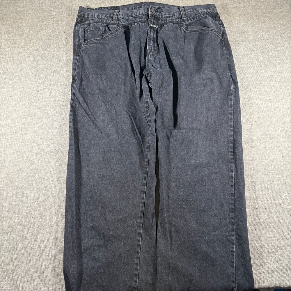 Vintage 90s Marithe Francois Girbaud Jeans Men 42 Black Baggy Wide Leg Y2K Retro